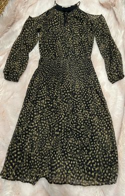 Michael Kors Cold Shoulder Dress Size Small