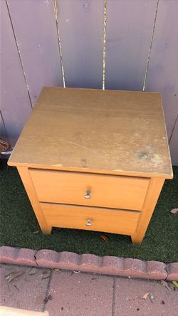 Night stand  two drawers  free.