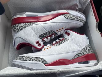 Air Jordan 3 Cardinal Red 