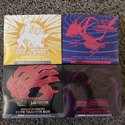 Pokemon Center Elite Trainer Boxes