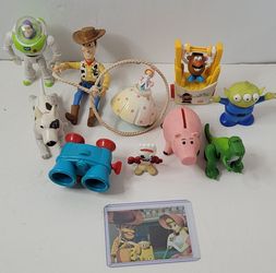 TOY STORY MOVIES: (10) Ten Toy Story Figures / 1995 Skybox  #F4 Bo Peep Foil Card / in a Protector Box