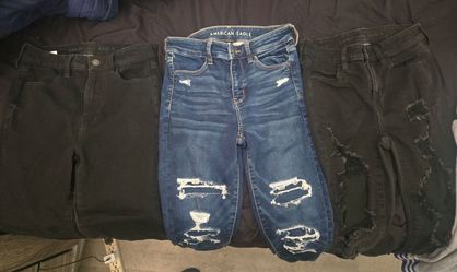 American eagle jeans size 4 short