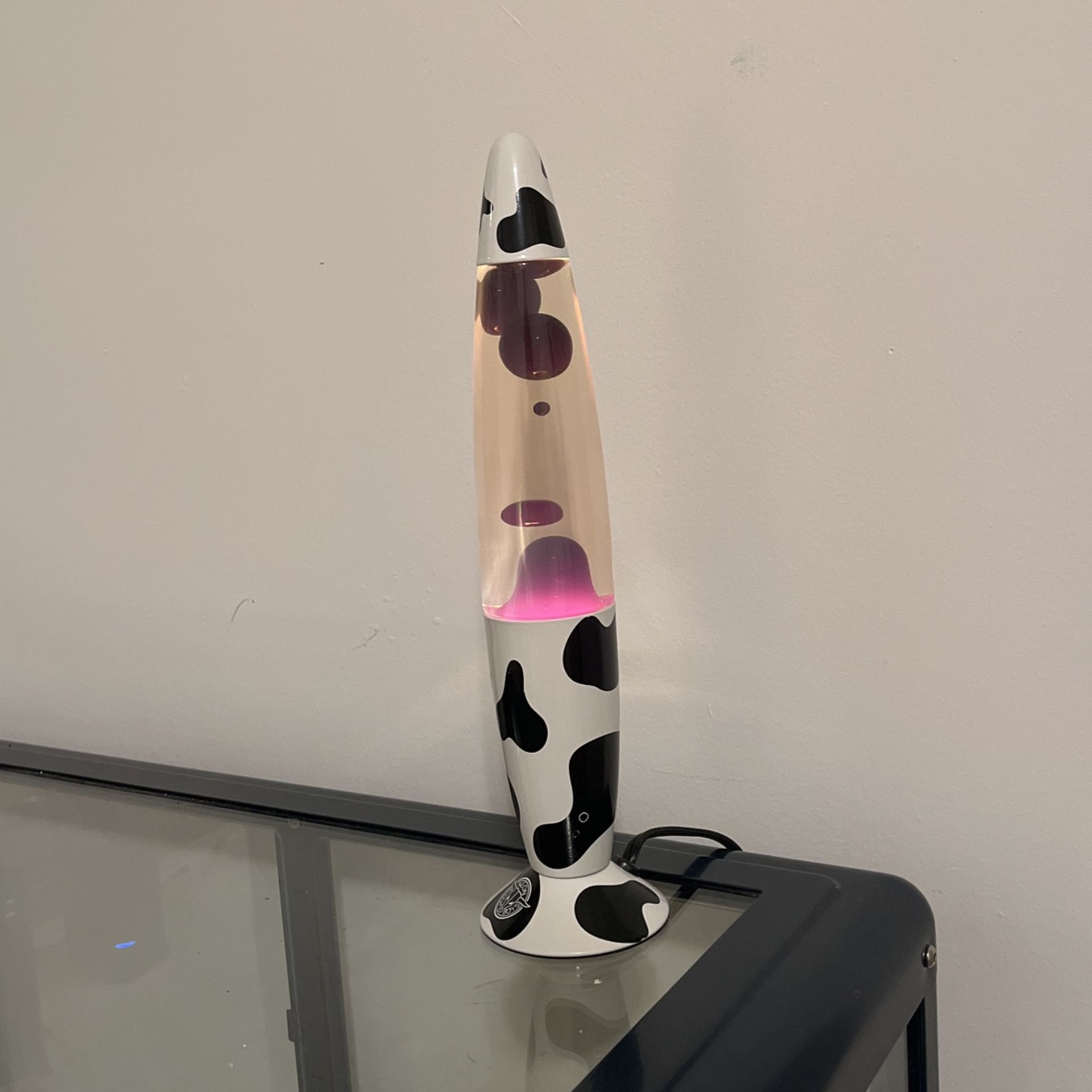 Cow Print Lava Lamp