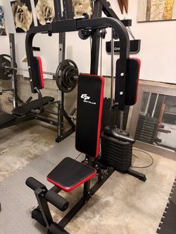Chest arm shoulder workout machine