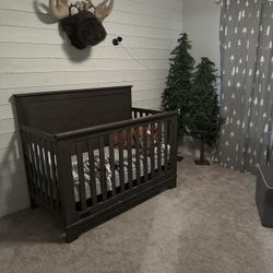 Baby Room Furniture  Set From Target. Crib, Mattress, Glider Chair, And Dresser/ Changing Table. 