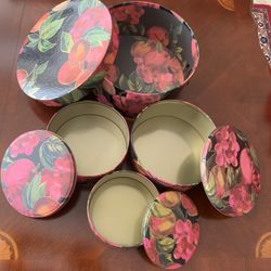 Four New Nested Storage containers 