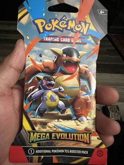 Mega Evolution Sleeved Booster Pack - ME01: Mega Evolution (MEG) 