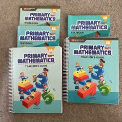 Primary math 6A & 6B Textbook/Teacher’s Guide