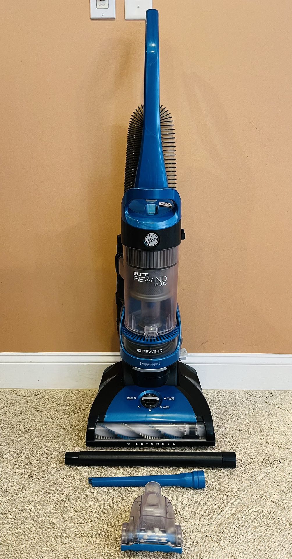 Hoover Elite Rewind Plus Vacuum Cleaner