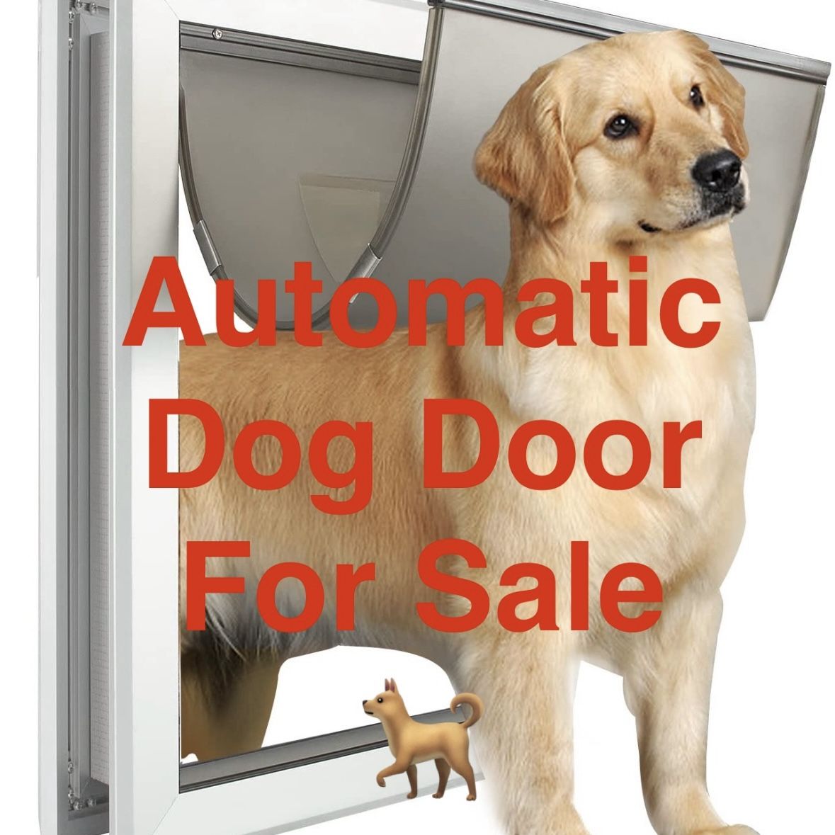 ELECTRIC DOG DOOR High Tech Pet Products Large Power Automatic Sliding Glass Pet Patio Door. automatic dog door remote