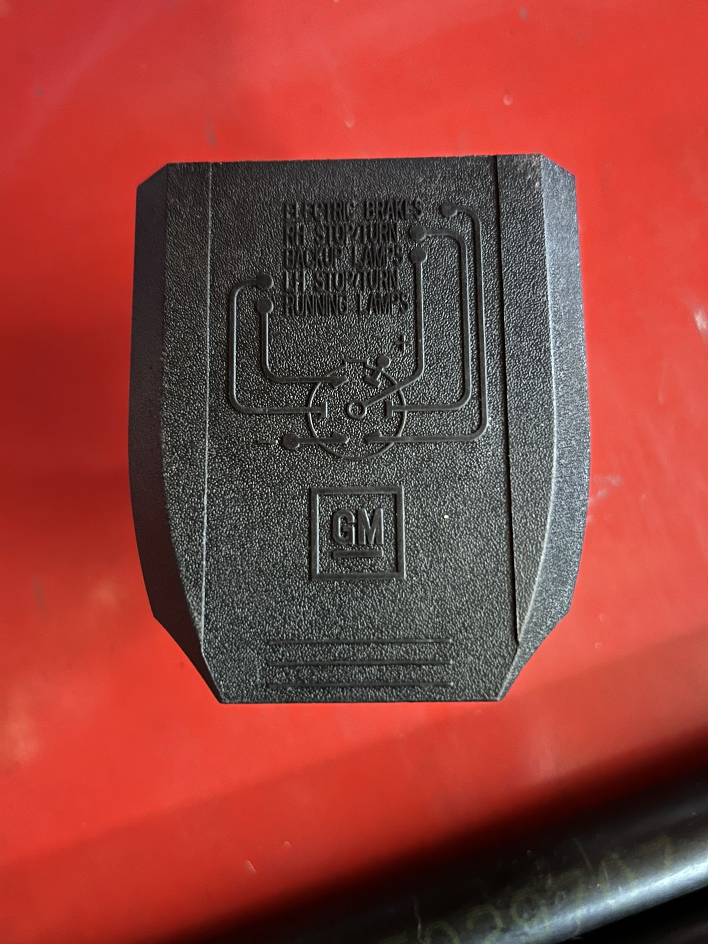 GM Truck Trailer Plug Receptacle And Spare Tire Guide Tubes