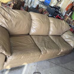 Leather Couch