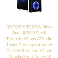 Dual USB 3.0 Tower Gaming Computer Case