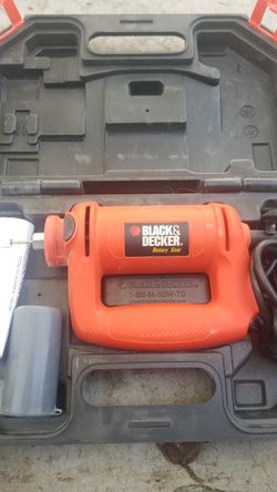 black and decker rotary saw