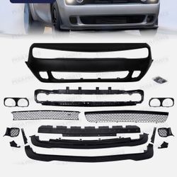 For 2015-2023 Dodge Challenger Hellcat Style Full Front Bumper Replacement