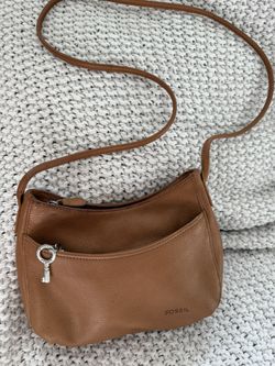 Fossil Leather Crossbody Bag