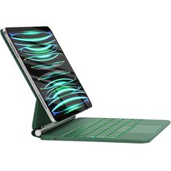 HOU Keyboard Case for iPad Air 11 inch 2025 (M3)/2024 (M2)&iPad Pro 11 Inch(4th/3rd/2nd/1st) Gen 2022,iPad Air 5th&4th Generation Case with Keyboard,M