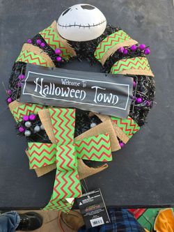 Nightmare Before Christmas wreath