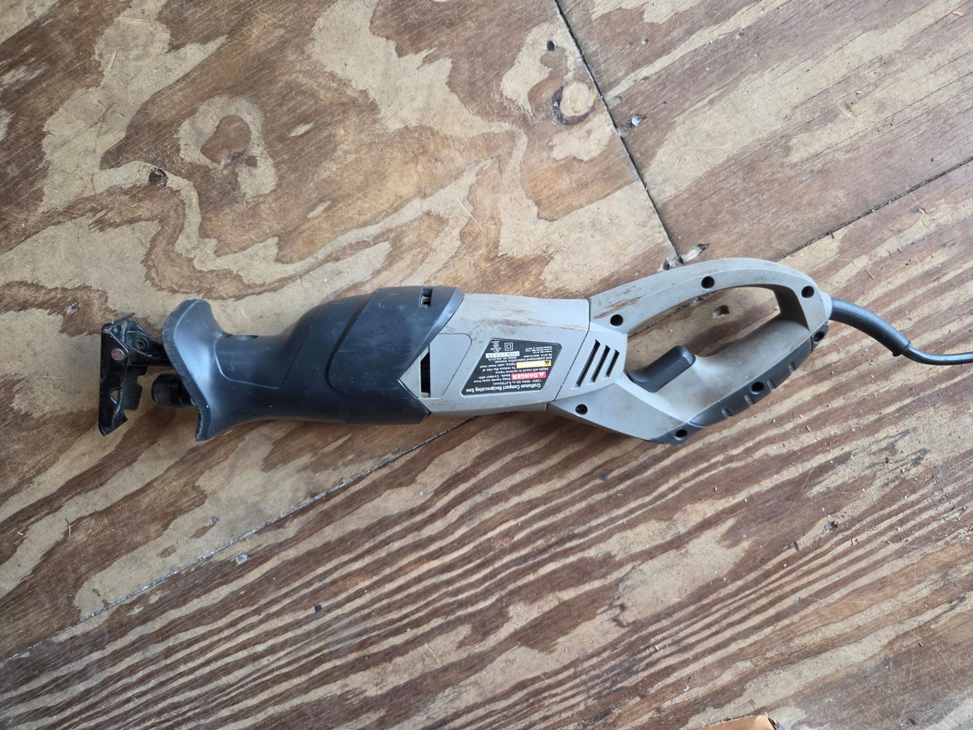 Craftsman compact reciprocal saw