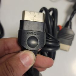 Xbox original conponent video cables
