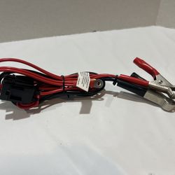 KUNSHAN Battery Alligator Clips to O Ring Terminal Harness Wire Cable (3ft)