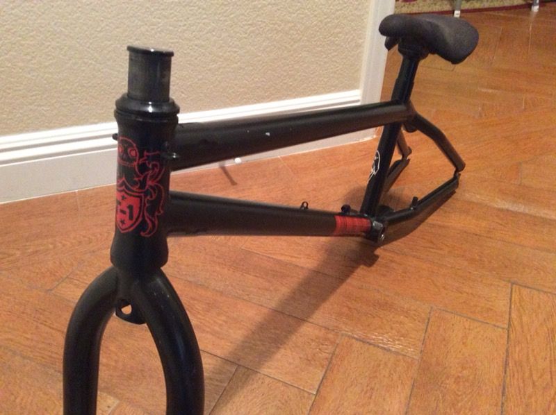 BMX Terrible One Barcode 21” TT frame
