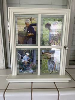 Floating window frame