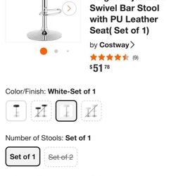 White Barstools
