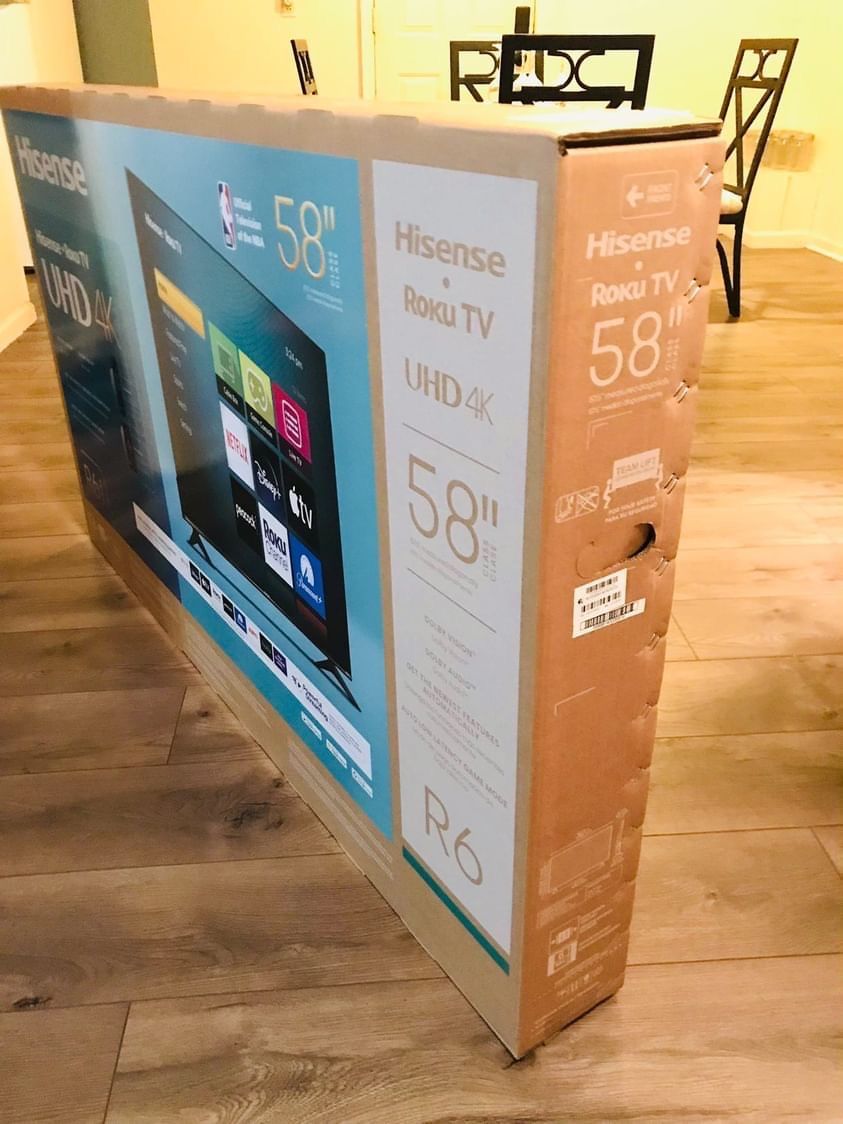 58” HISENSE ROKU TV