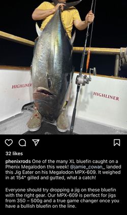 Phenix Megalodon Fishing Rod Blank for Sale in Hacienda Heights
