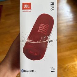 JBL Flip 6 Bluetooth Speaker Red