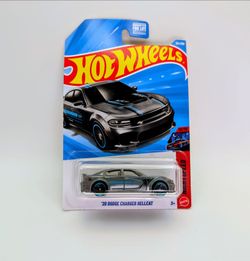 Hot Wheels NightSpeed '20 Dodge Charger Hellcat 1:64 Gray/Blue Unopened Box