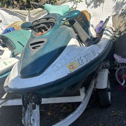 2 1996 Seadoo Gtx  (no Trailer )  Need Gone 