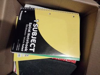 Spiral Notebook & Loose Leaf  Paper 