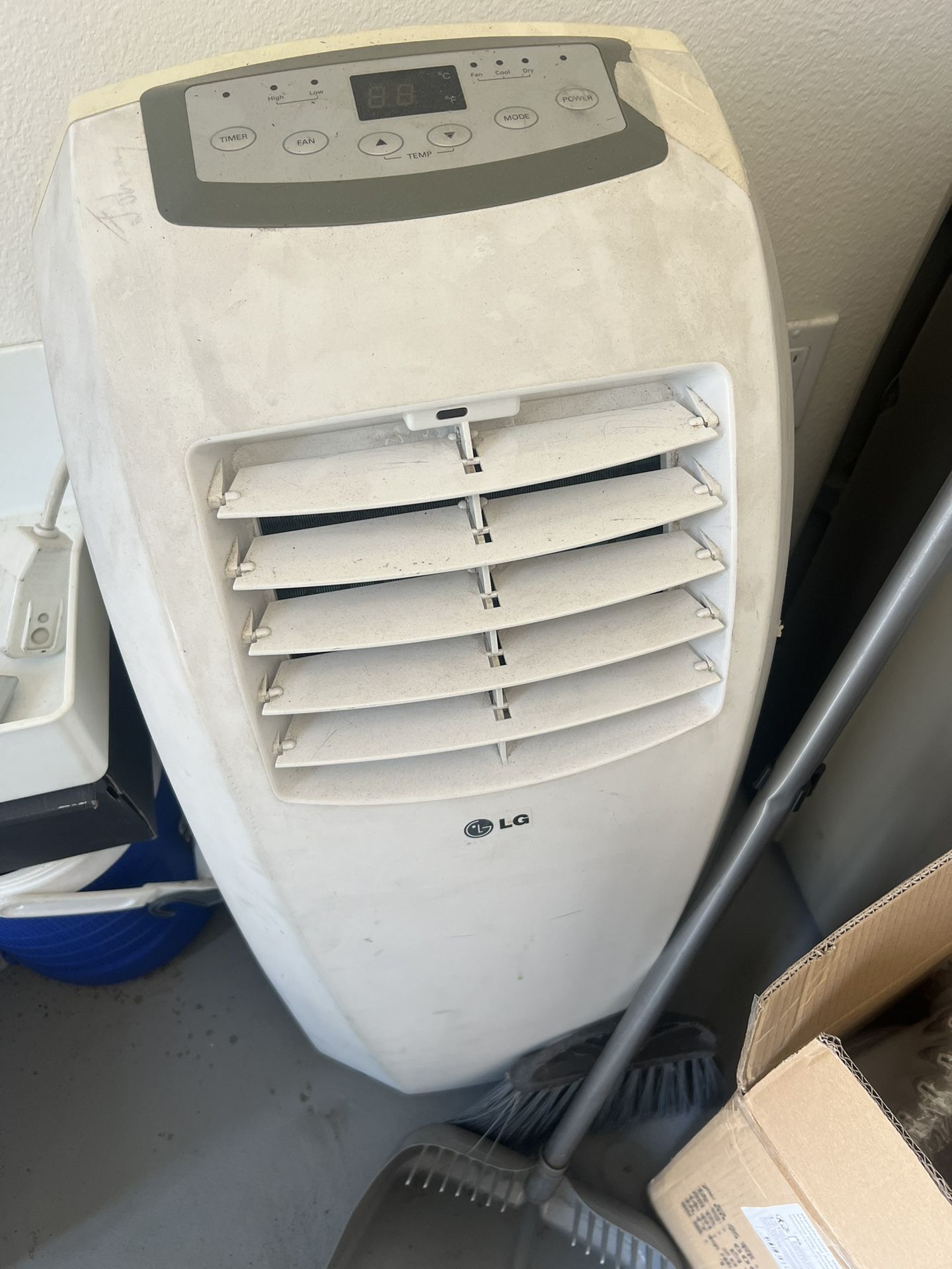 Portable Air Conditioner Floor Standing $100.00 moving sale! Pick-up only. Works perfectly, just won’t need it.