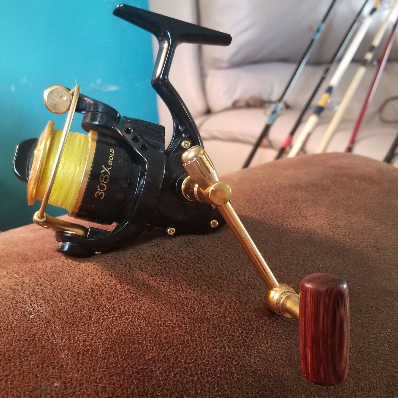 Mitchell 308x Gold Spinning Reel for Sale in Deltona, FL - OfferUp