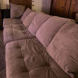 Couch, Coffee Table, Two End Tables 