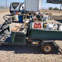 EZ GO Dump Bed Cart