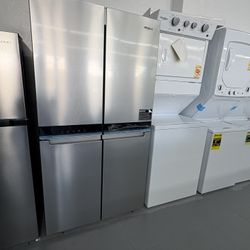 Whirlpool 36 in. 19.4 cu. ft. 4-Door French Door Refrigerator in Fingerprint Resistant Stainless Steel, Counter Depth