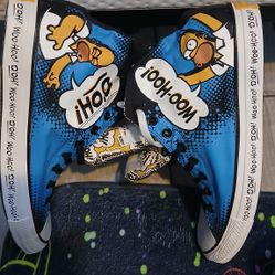 The Simpsons Converse Shoes 