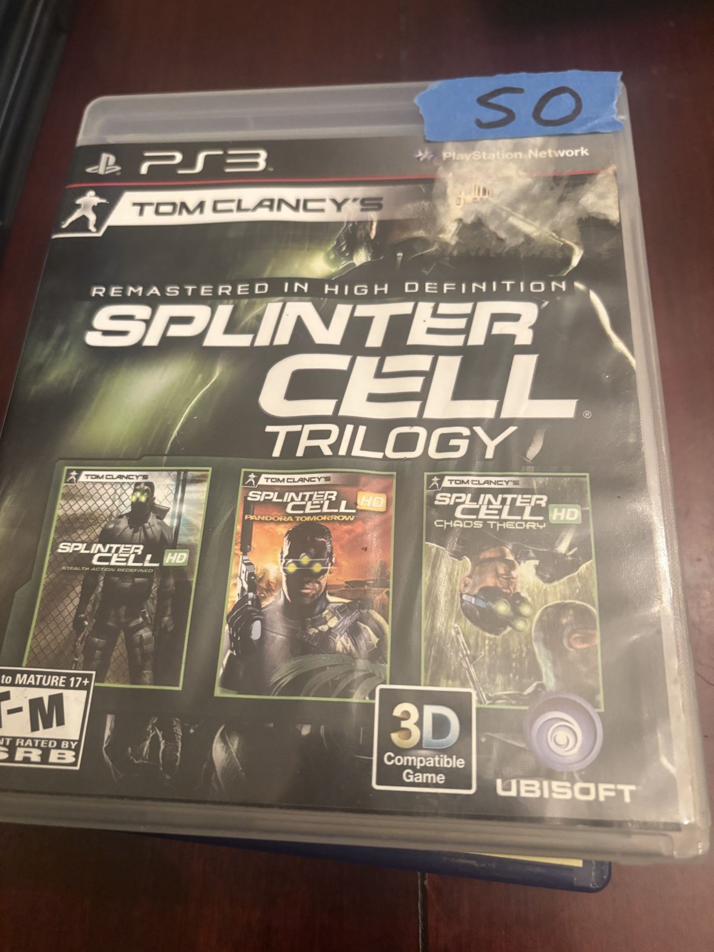 Splinter Cell Trilogy PS3