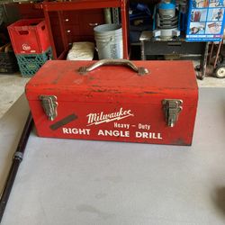 Right angle, heavy duty angle drill, Milwaukee
