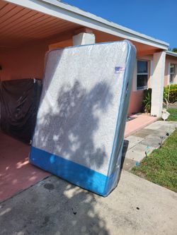 NEW QUEEN PILLOW TOP MATTRESS AND BOX SPRING -- Also Available In All Sizes.