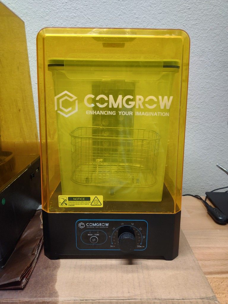Comgrow Wash and Cure Station (Working) + FREE AnyCubic Photon M3 3D Printer (Parts)