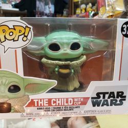 THE CHILD WITH CUP (THE MANDALORIAN) "STAR WARS" Funko POP! #378