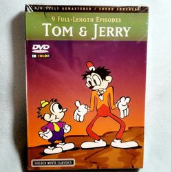 Golden Movie Classic Tom & Jerry 9 Full Episodes DVD NEW  