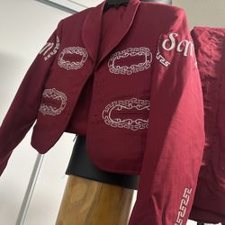 Traje Charro Rojo