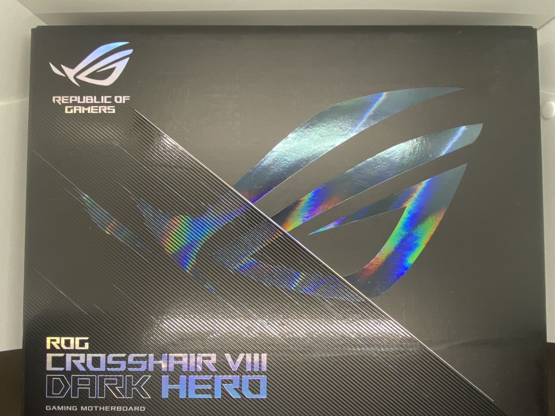 ASUS ROG Crosshair VIII Dark Hero AMD AM4 Zen 3 Ryzen 5000 & 3rd Gen Ryzen ATX Gaming Motherboard