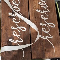 Reserved Signs For Wedding (4)