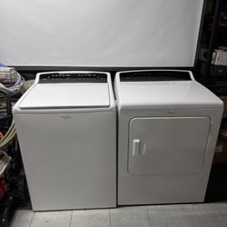 Whirlpool Cabrio Washer & Dryer Set Large Capacity